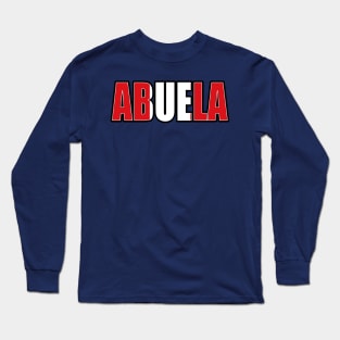 Peruvian Abuela Mothers Day First Time Grandmother Long Sleeve T-Shirt